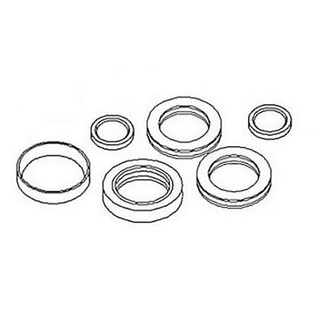 Aic Replacement Parts 7X2789 Cyl Seal Kit Fits CAT Fits Caterpillar 920 930 936E 950-966F 931B-51C D3- HYI40-0133